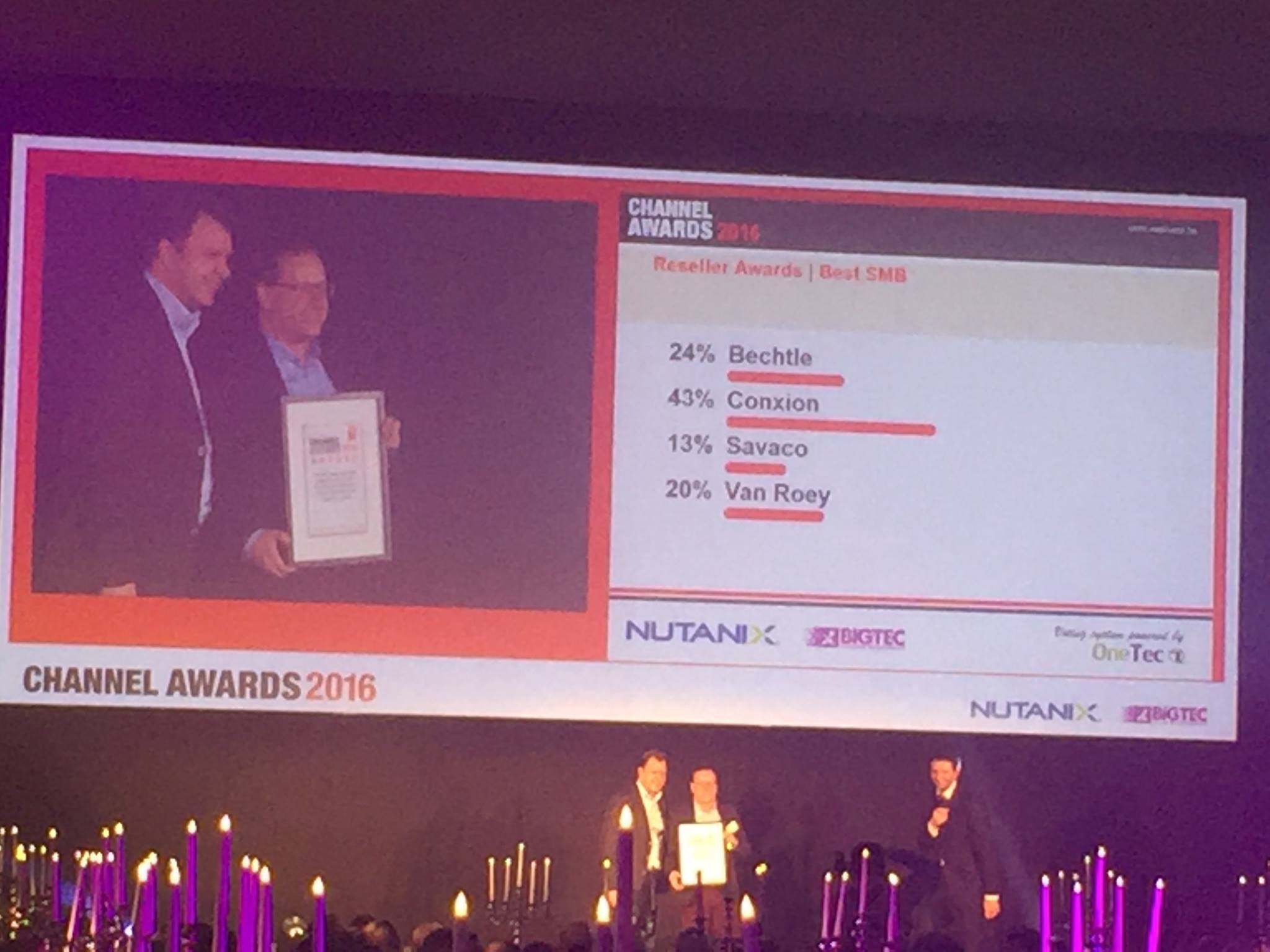 Channel Awards 2016 Best SMB Reseller ConXioN