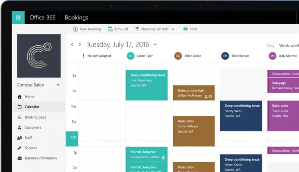 Microsoft Bookings