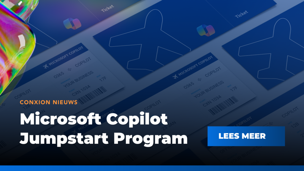 ConXioN geselecteerd voor het Microsoft Copilot Jumpstart Program