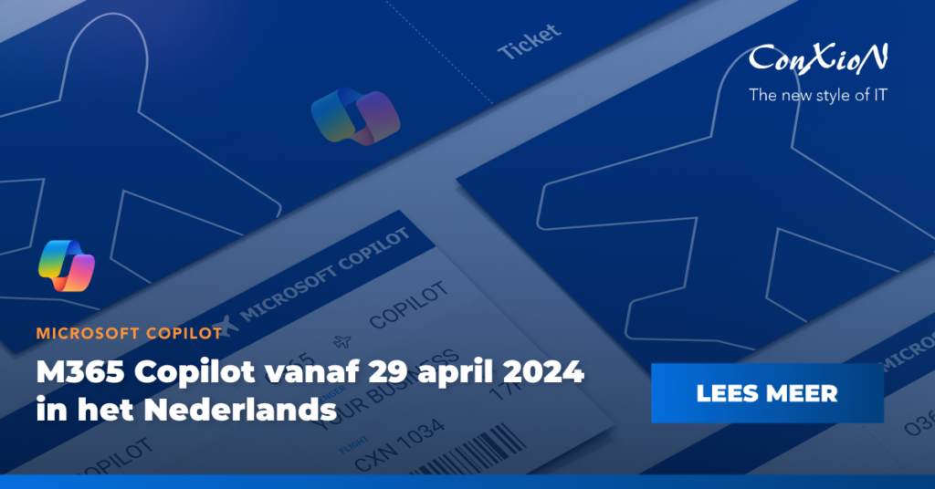 Microsoft 365 Copilot nu in het nederlands