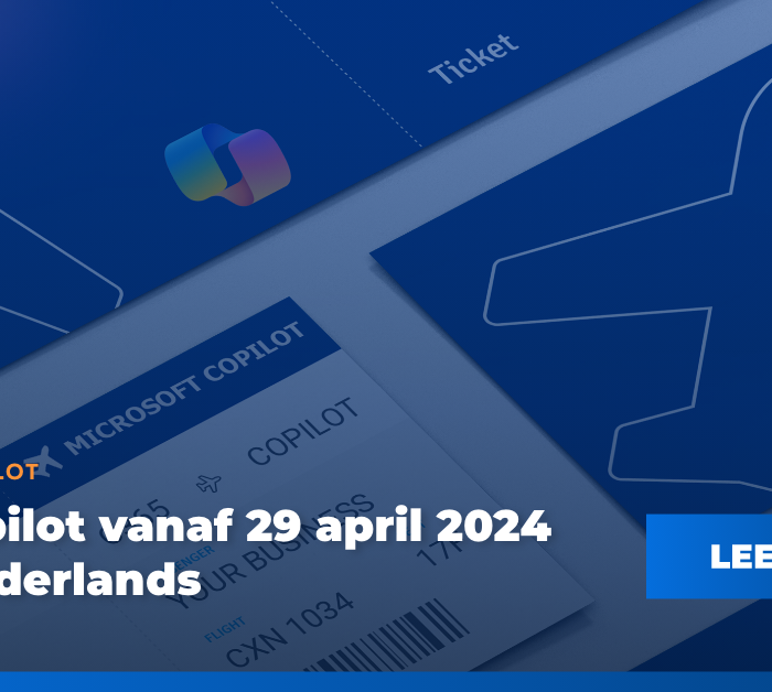 Microsoft 365 Copilot nu in het nederlands