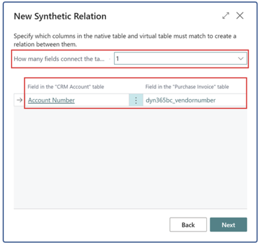 Business Central 2024 Release Wave 1 - New Synthetic Relation vervolg