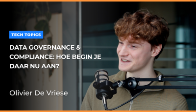 Olivier De Vriese in 52 Topics podcast over data compliance