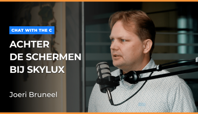 Joeri Bruneel, IT manager van Skylux