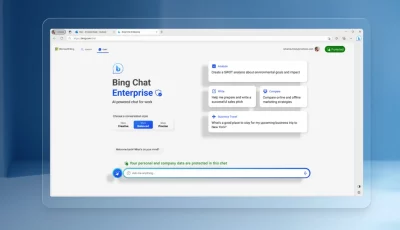 Microsoft bing chat enterprise